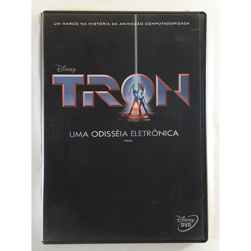 DVD Tron Uma Odisséia Eletrônica Disney Dvd