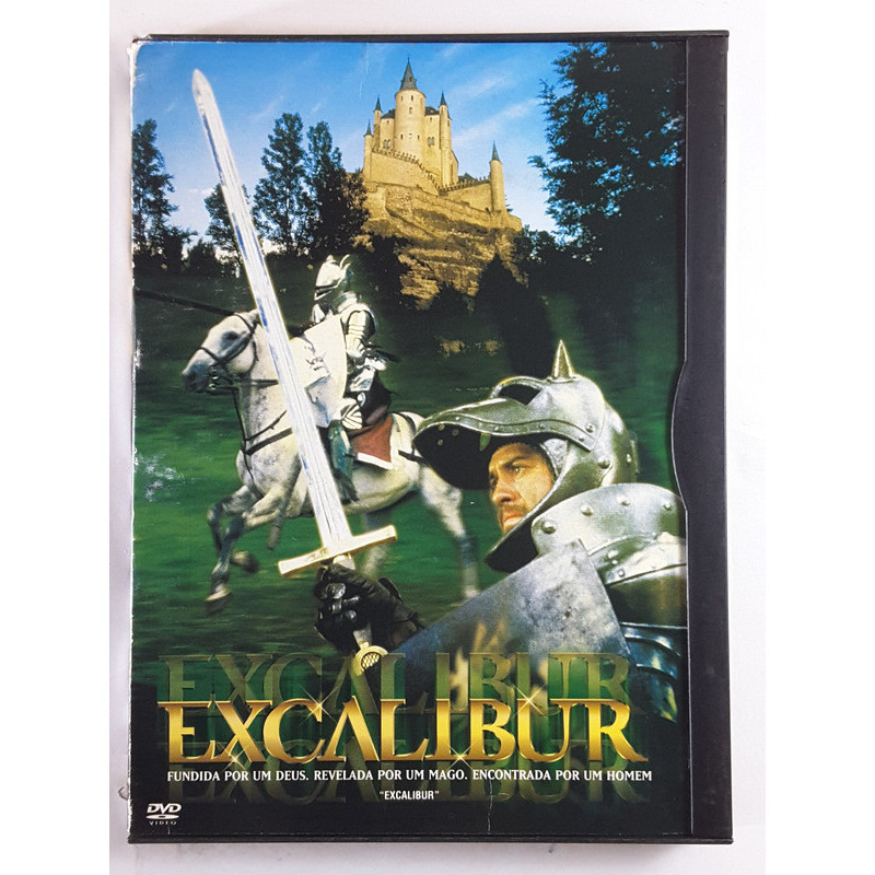 DVD Excalibur Nigel Terry Capa Snapcase