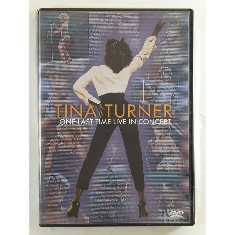DVD Tina Turner One Last Time Live In Concert Tina Turner