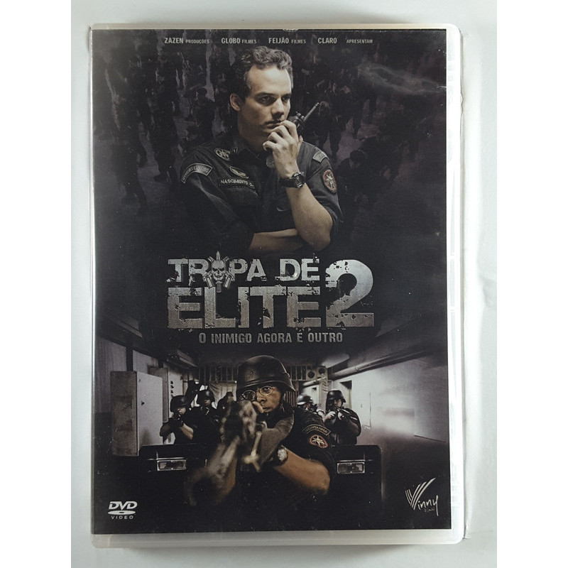 Dvd Tropa De Elite 2 O Inimigo Agora É Outro Wagner Moura
