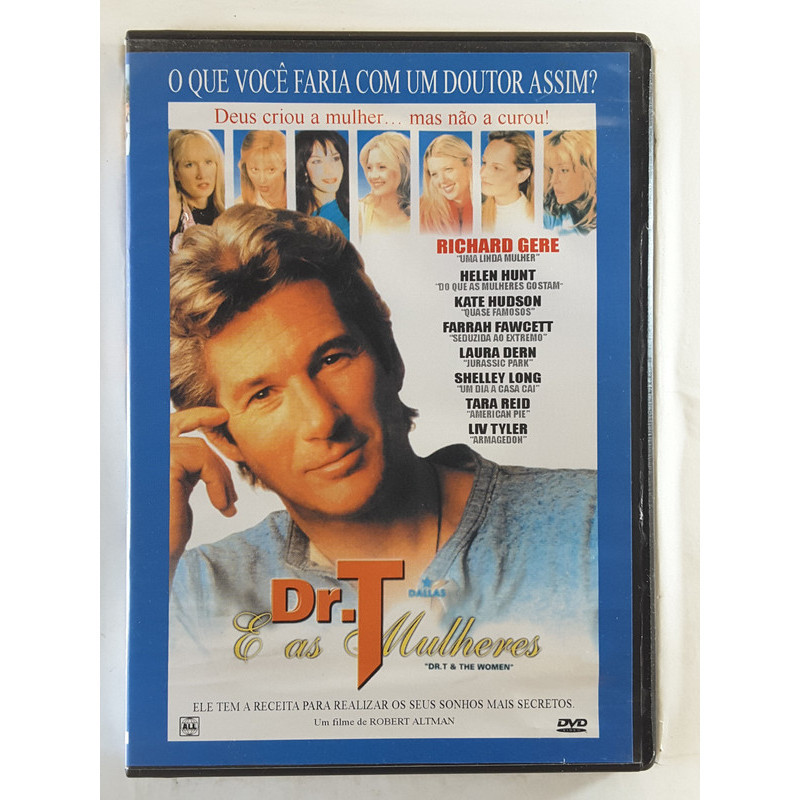 DVD Dr T e as Mulheres Richard Gere