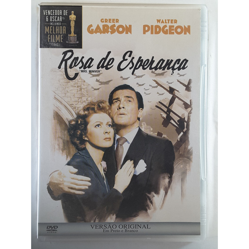 DVD Rosa de Esperança Greer Garson