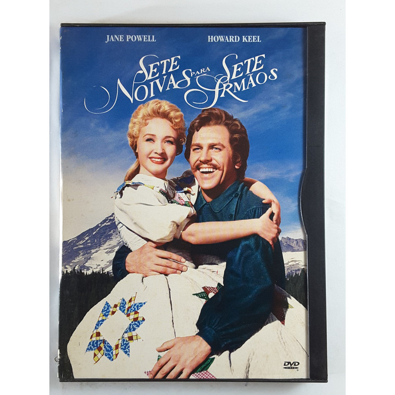 DVD Sete Noivas para Sete Irmãos Howard Keel Capa Snapcase
