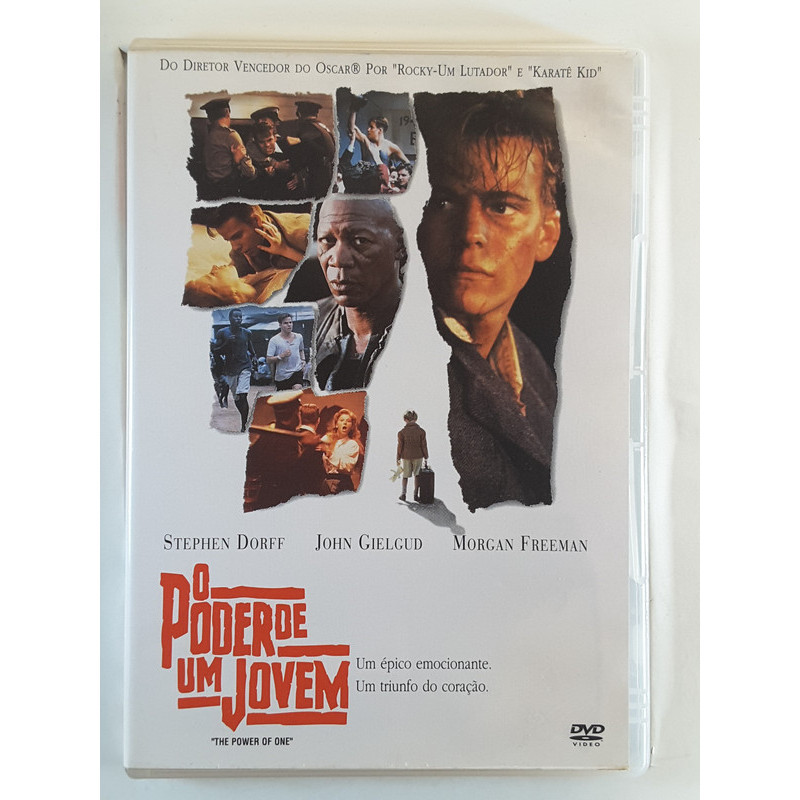Dvd O Poder De Um Jovem Morgan Freeman