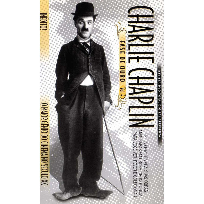 DVD Charlie Chaplin Fase de Ouro - Vol.4 Charles Chaplin