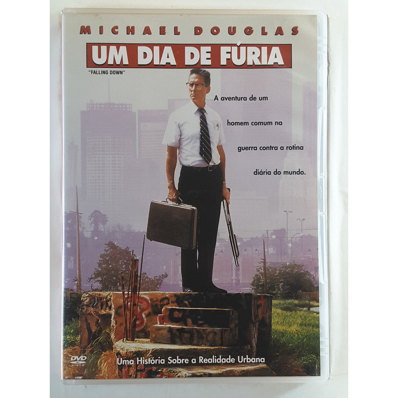 DVD Um Dia de Fúria Michael Douglas