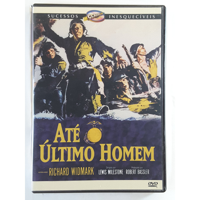 DVD Até o Último Homem Richard Widmark
