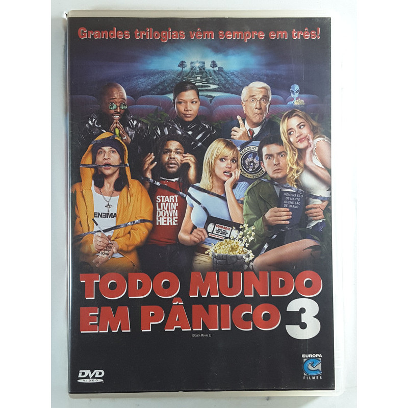 DVD Todo Mundo em Pânico 3 Pamela Anderson