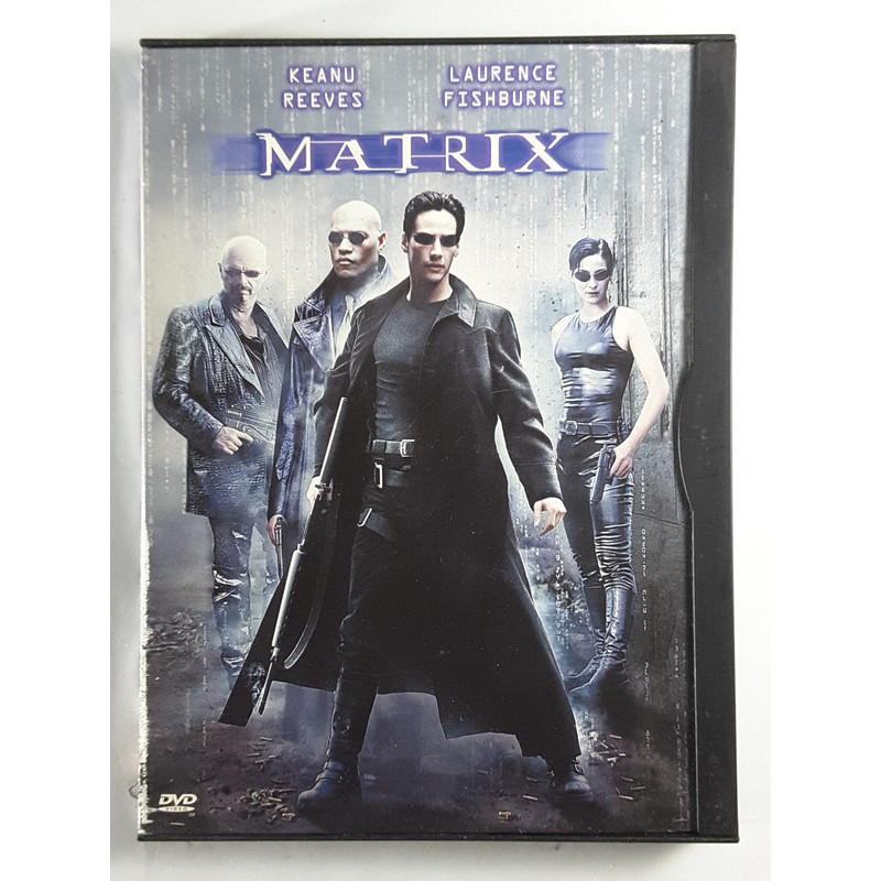 DVD Matrix 01 Keanu Reeves Capa Snapcase