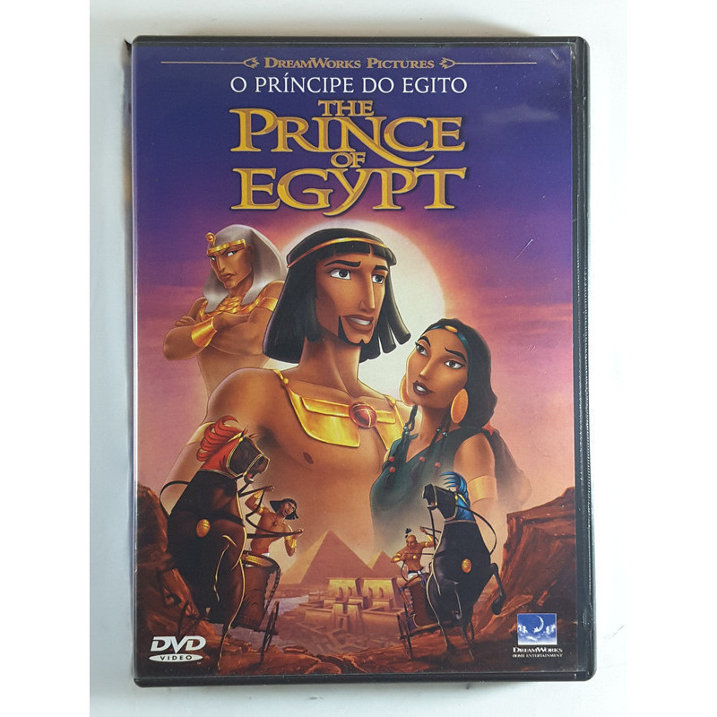 DVD O Príncipe do Egito Val Kilmer