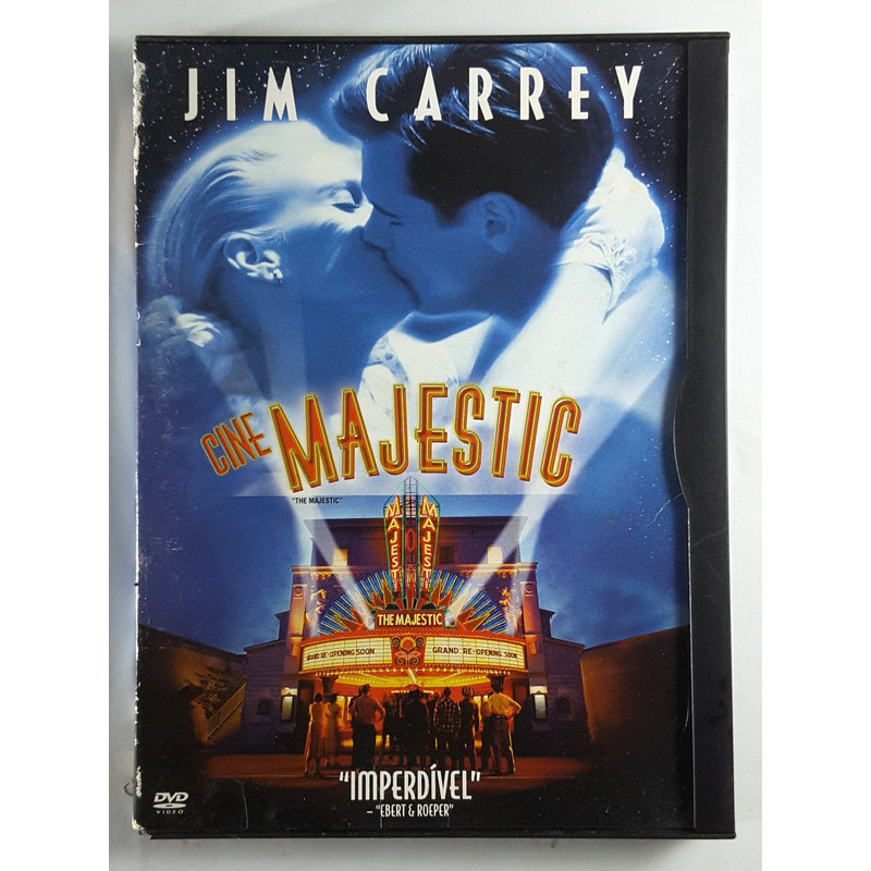 DVD Cine Majestic Jim Carrey Capa Snapcase