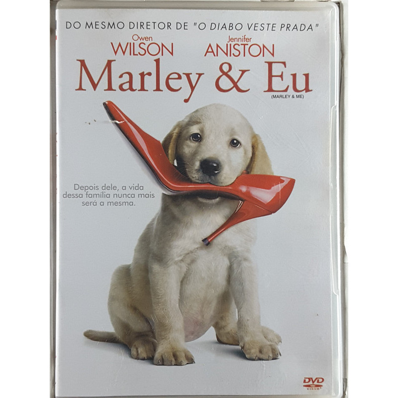 DVD Marley e Eu Owen Wilson Slim