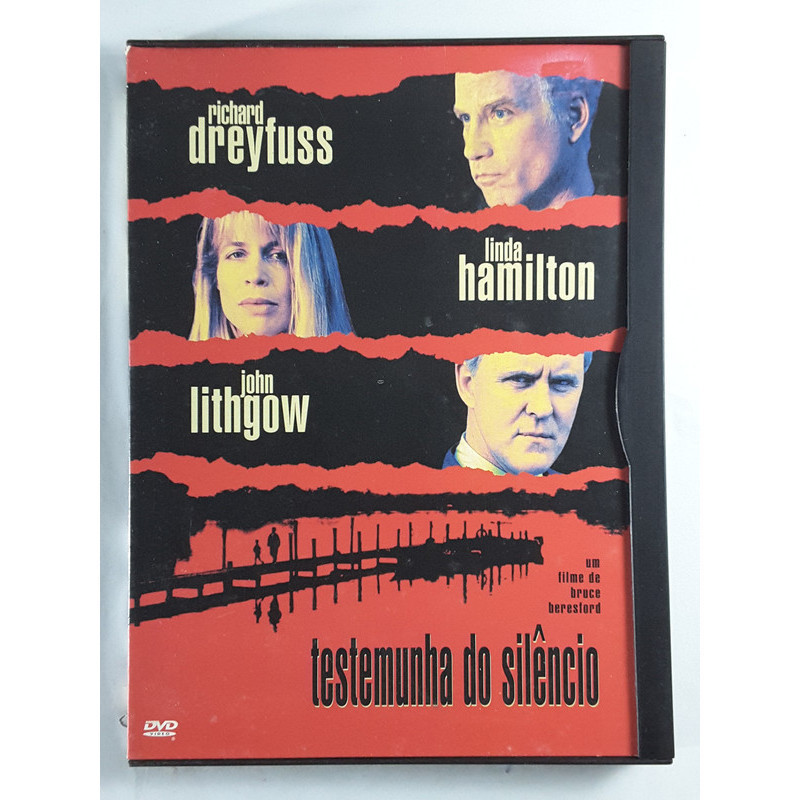 DVD Testemunha do Silêncio Richard Dreyfuss Snapcase