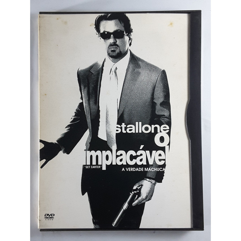 DVD Implacável O Sylvester Stallone Snapcase