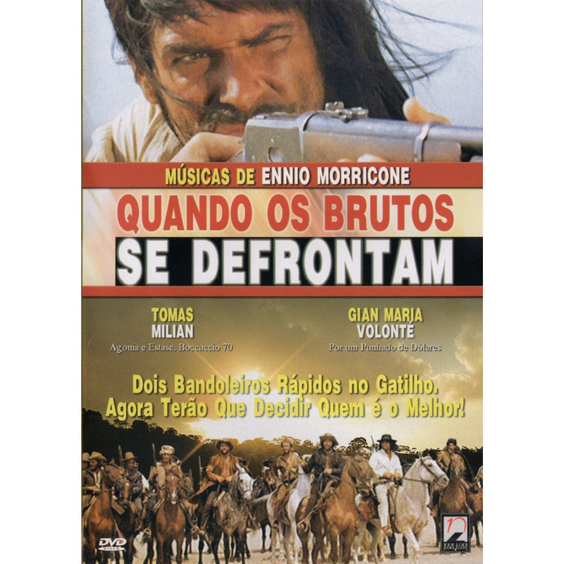DVD Quando os Brutos se Defrontam Gian Maria Volontè Novo