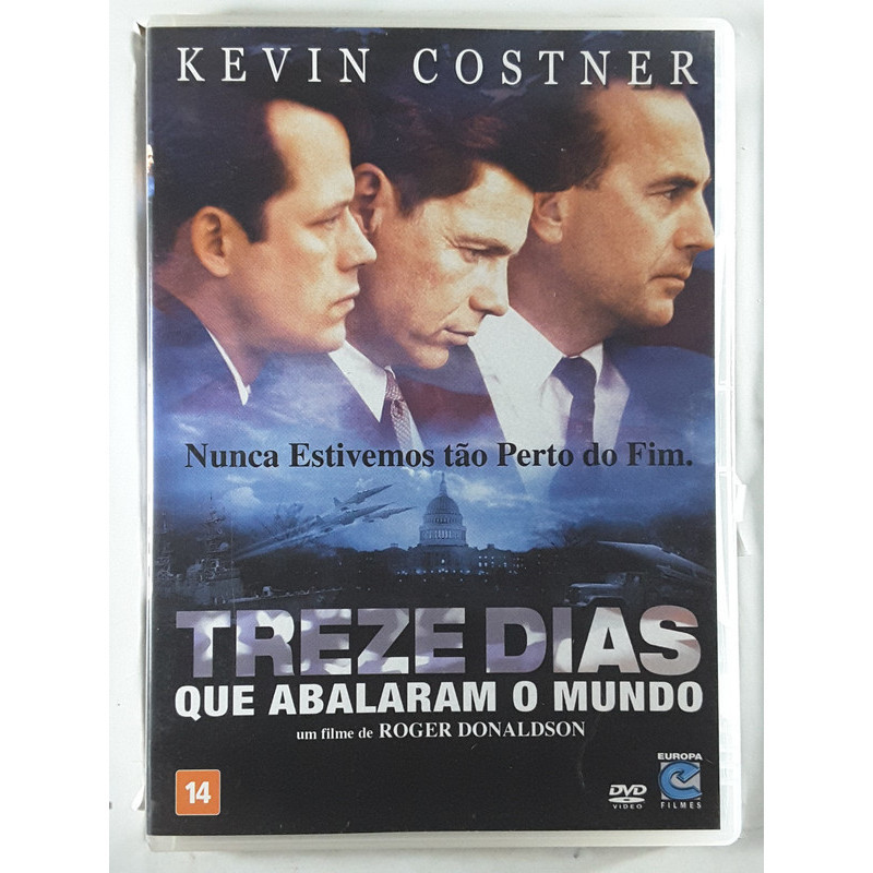 DVD Treze Dias Que Abalaram o Mundo Kevin Costner