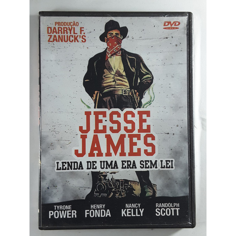 DVD Jesse James - Lenda de uma era sem lei Tyrone Power