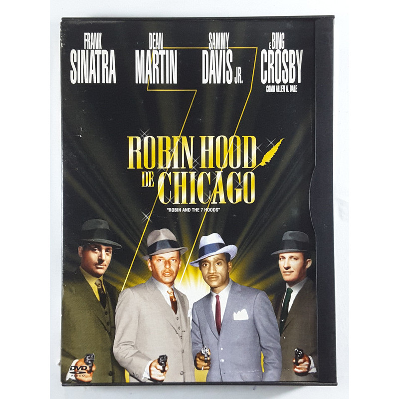 DVD Robin Hood de Chicago Frank Sinatra Capa Snapcase