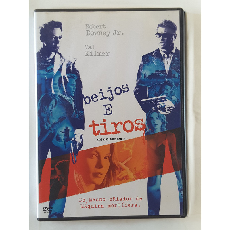 Dvd Beijos E Tiros Robert Downey Jr