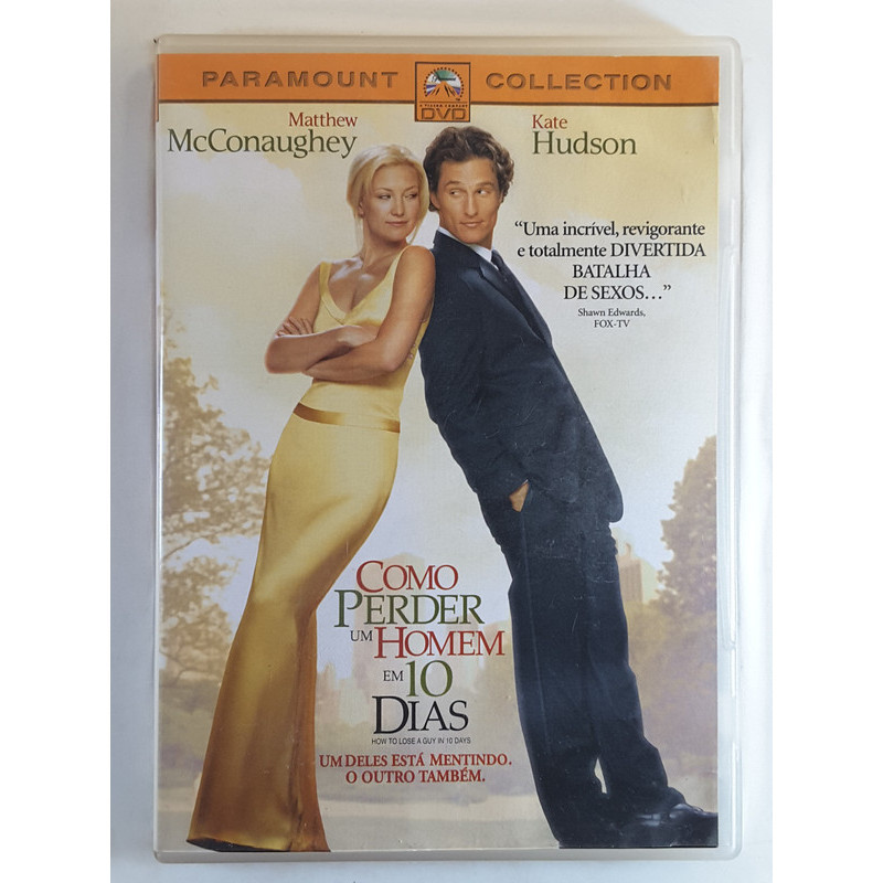 Dvd Como Perder Um Homem Em 10 Dias Kate Hudson Dvd