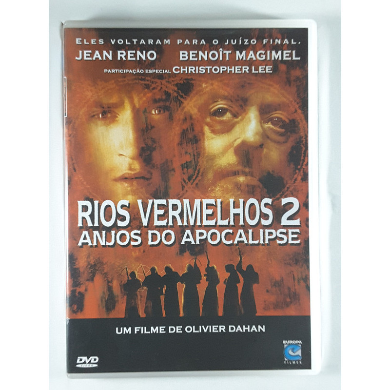 Dvd Rios Vermelhos 2 Anjos Do Apocalipse Jean Reno