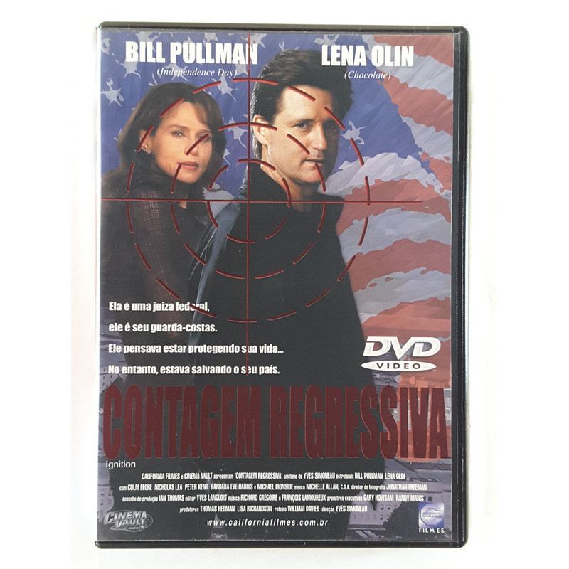 Dvd Contagem Regressiva Bill Pullman