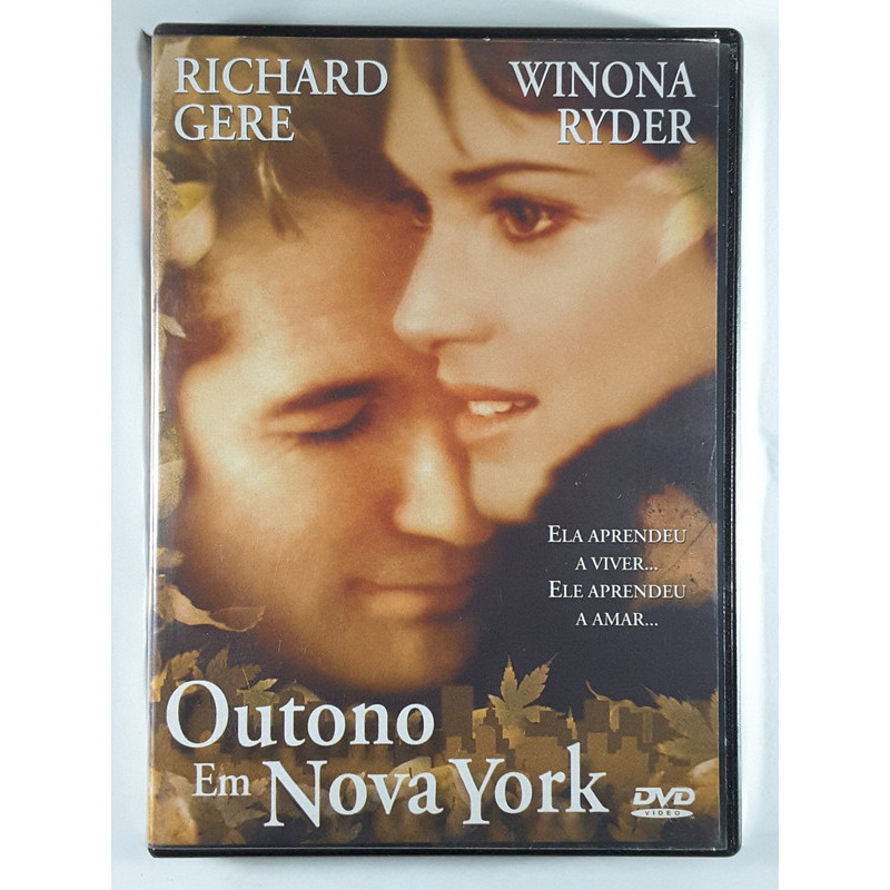 DVD Outono Em Nova York Richard Gere Dvd