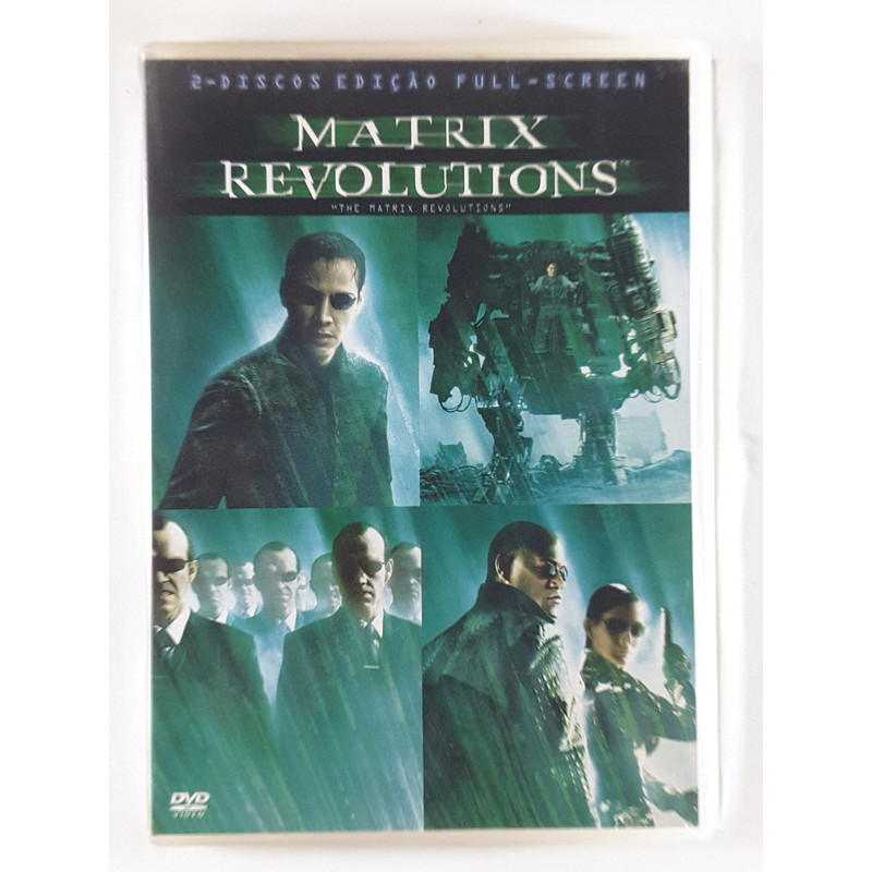 Dvd Matrix Revolutions Keanu Reeves