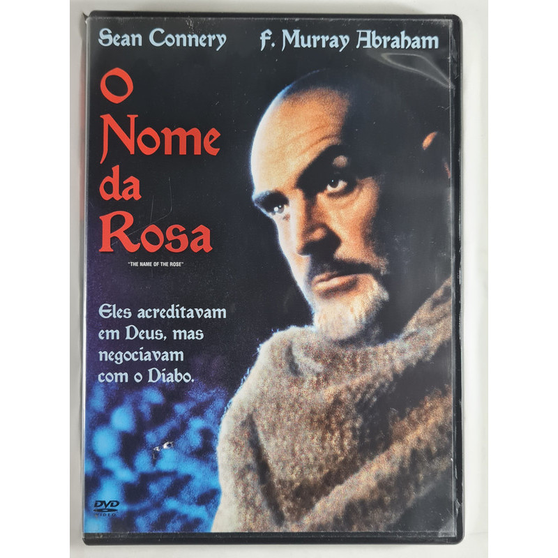 Dvd O Nome Da Rosa Sean Connery Dvd