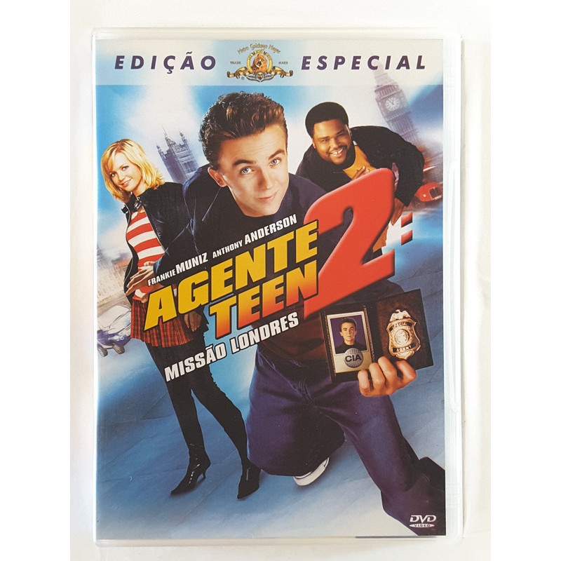 Dvd Agente Teen 2 Missão Londres Frankie Muniz