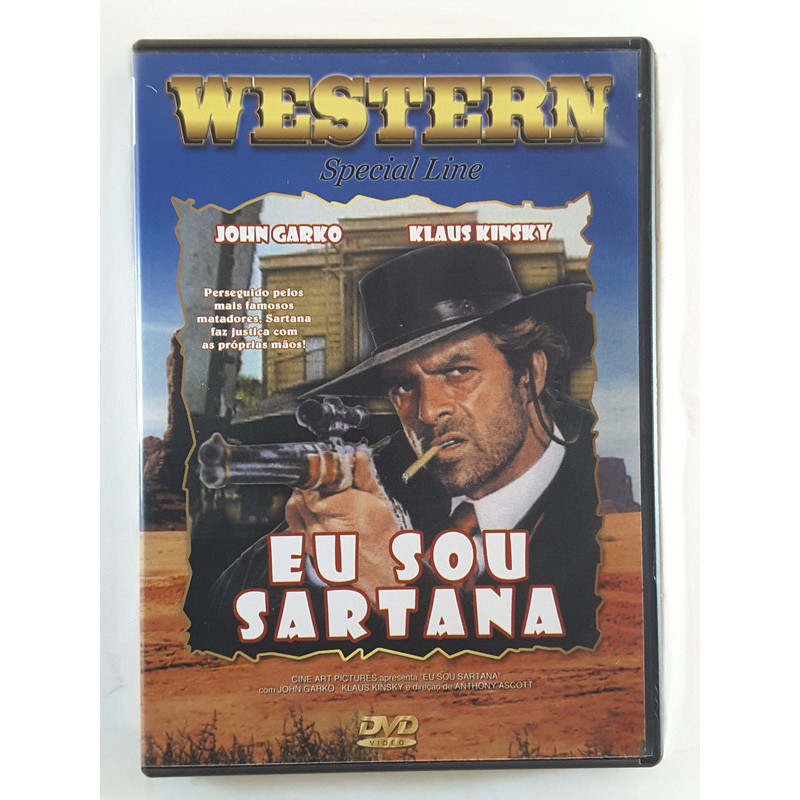 Dvd Eu Sou Sartana Gianni Garko