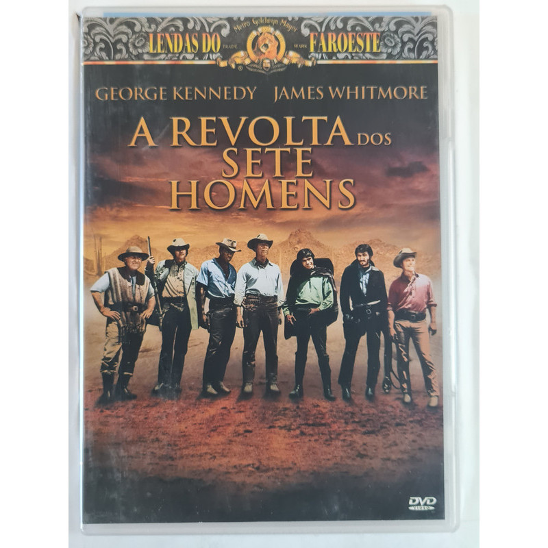 Dvd A Revolta Dos Sete Homens George Kennedy