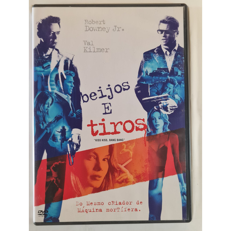 Dvd Beijos E Tiros Robert Downey Jr Dvd