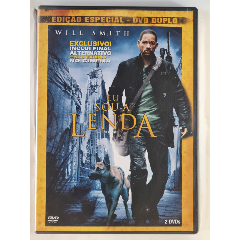 DVD Eu Sou A Lenda Will Smith