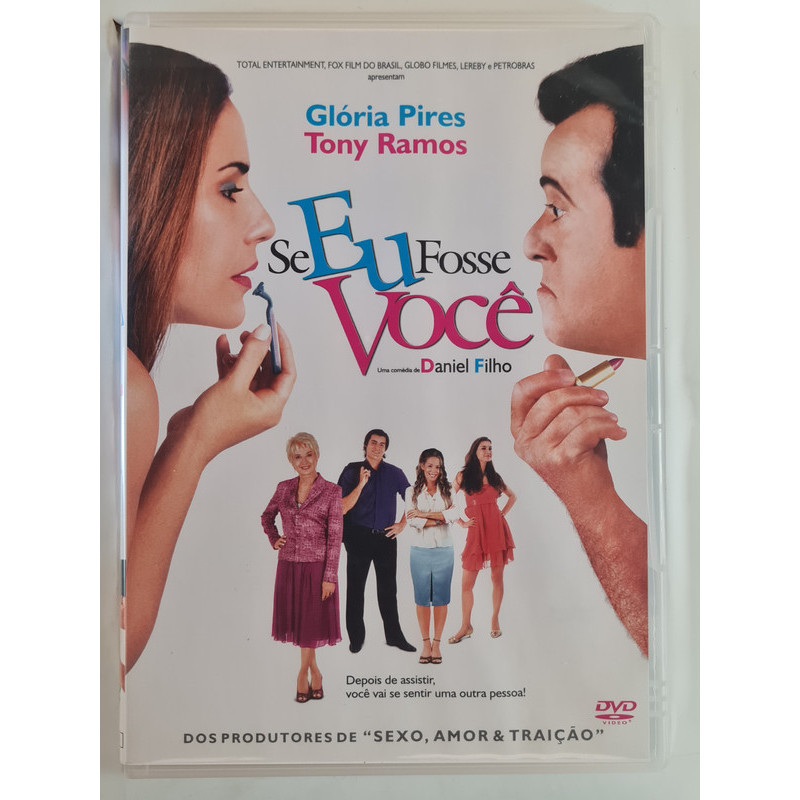 DVD Se Eu Fosse Você Tony Ramos