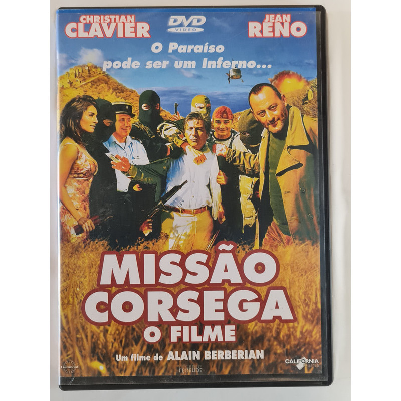 Dvd Missão Corsega O Filme Christian Clavier