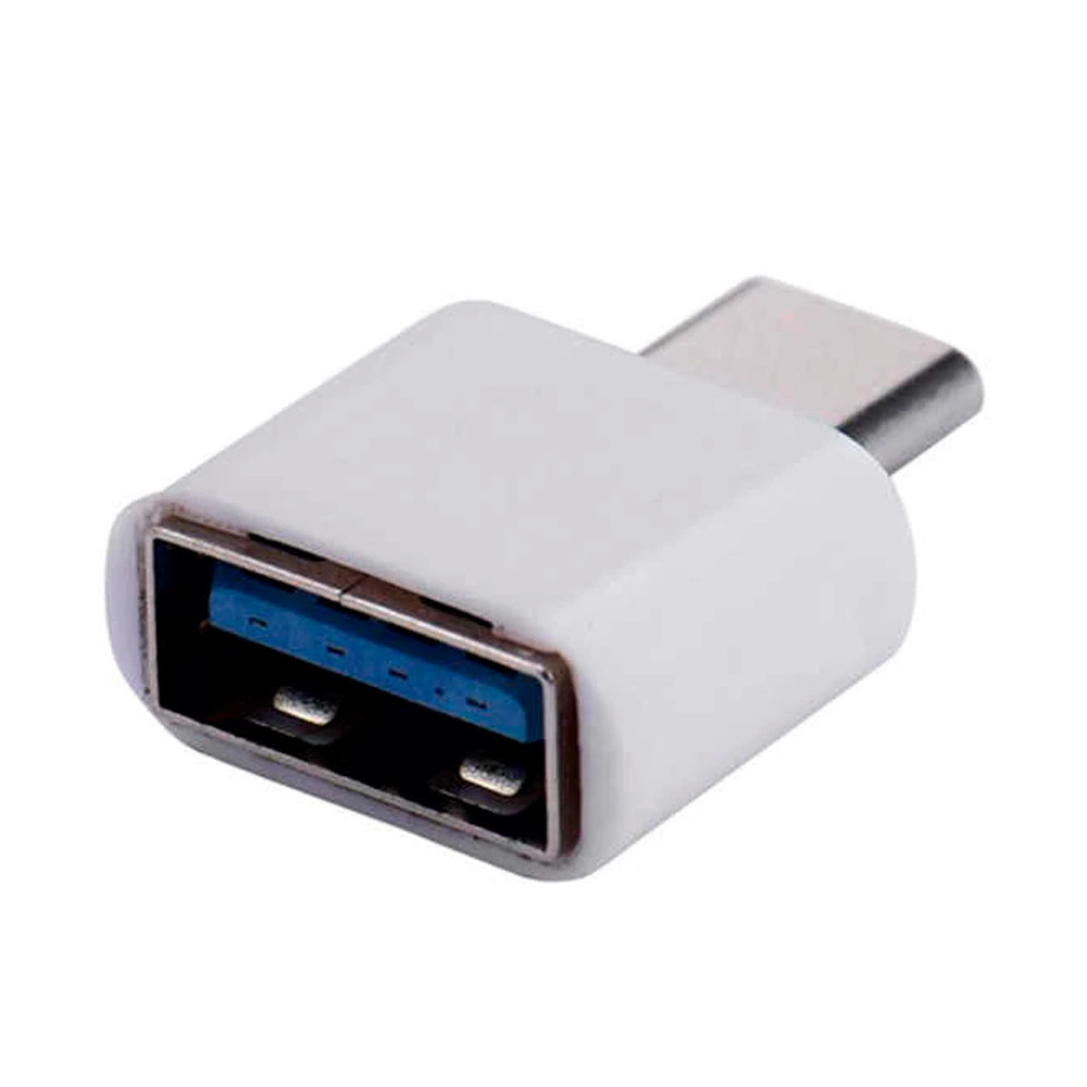 Adaptador 2.0 USB/Tipo C Branco em Oferta na Shopee