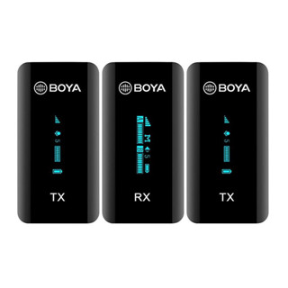 Sistema Microfone Sem Fio Boya By-xm6-s2 Canal Duplo 2.4Ghz em Oferta na Shopee