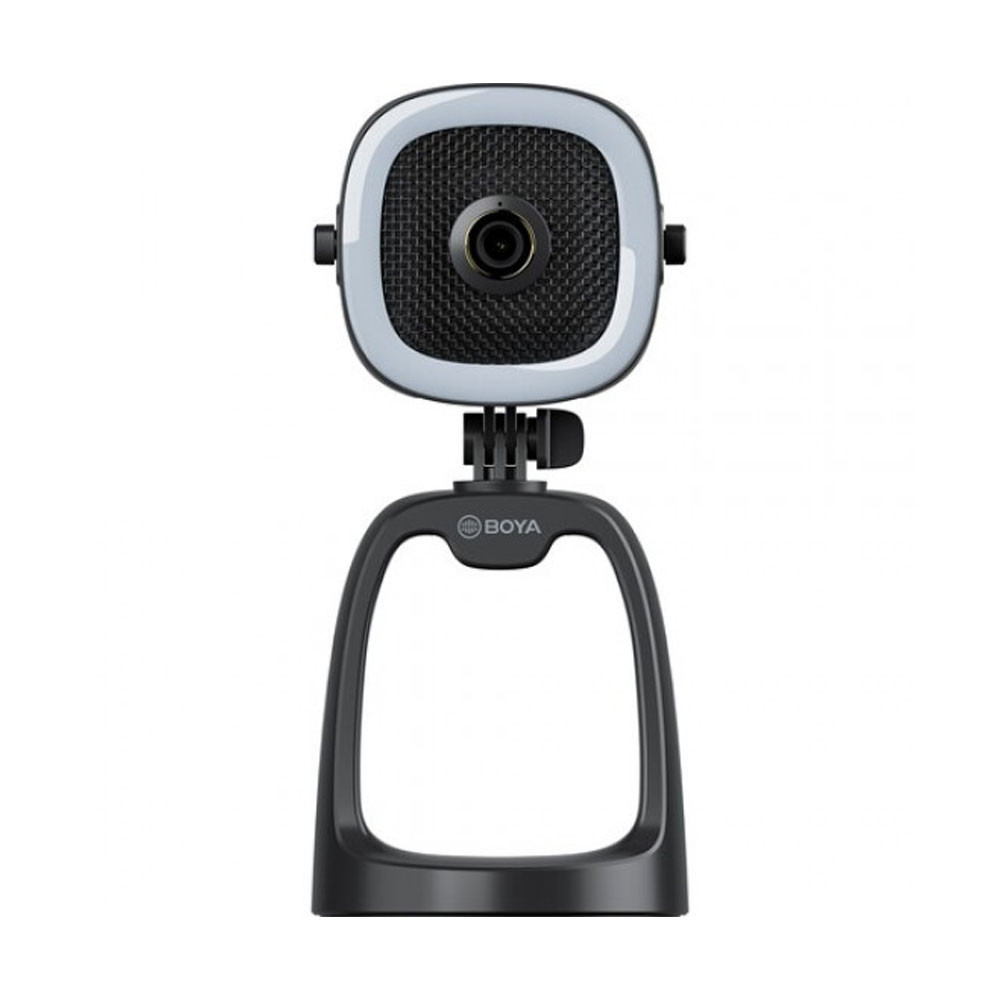 Microfone Mesa Usb A Boya Tudo em Um Câmera 1080p Preto