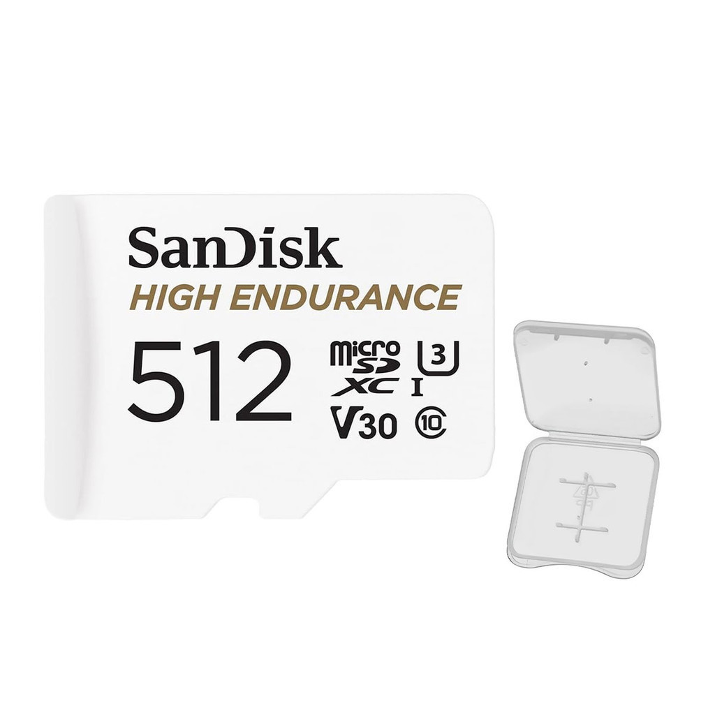 Cartão de Memória MicroSd Sandisk 512gb e Adap +Case