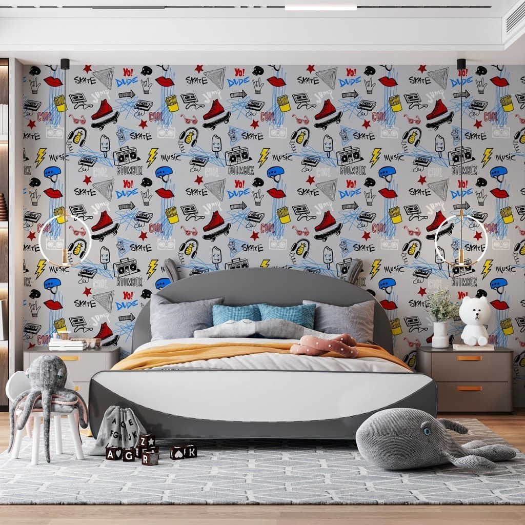 Papel de Parede Skate - Comprar com Melhor Preço em Equipamentos Esportivos e Recreação ao Ar Livre