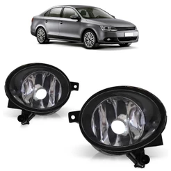 Par Farol Milha Auxiliar Jetta 2011 2012 2013 2014 2015 Amarok 2015 2016 Lente Lisa Acrilico
