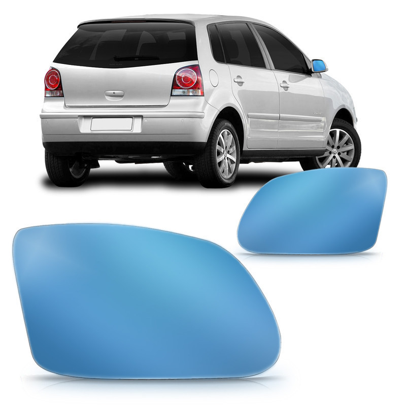 Par Lente Espelho Retrovisor Golf 2008 2009 2010 2011 2012 2013 2014 Polo 2010 2011 2012 2013 2014