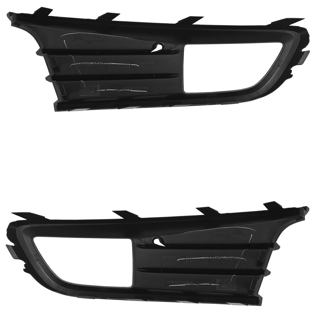 Detalhes do Par Moldura Grade Farol de Milha Gol Voyage G6 2012 2013 2014 2015 2016 Com Furo Preto Texturizado