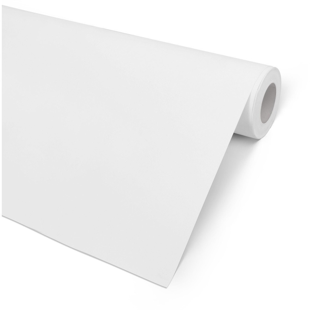 Adesivo Vinil Lavável Branco Fosco Envelopamento Autocolante 1m x 45cm