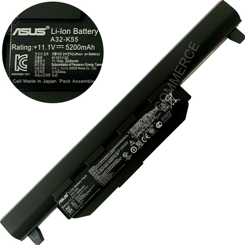 Bateria Para Notebook Asus A32-K55 A32-K55X A45A | 6 Cél