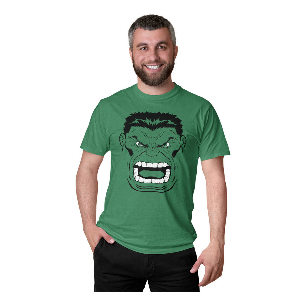 Camisa, Camisetas Hulk Bruce Banner Vingadores Avengers Hq