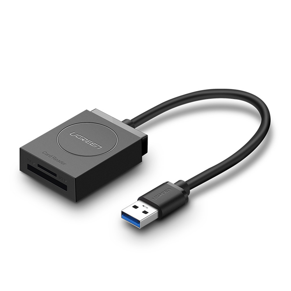 Adaptador Ugreen Cr127 Usb 3.0 p Micro Sd e SD Preto em Oferta na Shopee