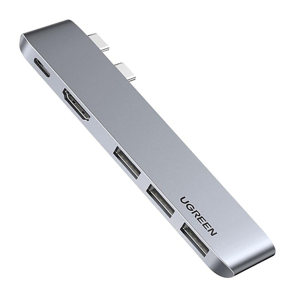 Hub Adaptador USB-C Ugreen 5 em 2 para MacBook Air e Pro