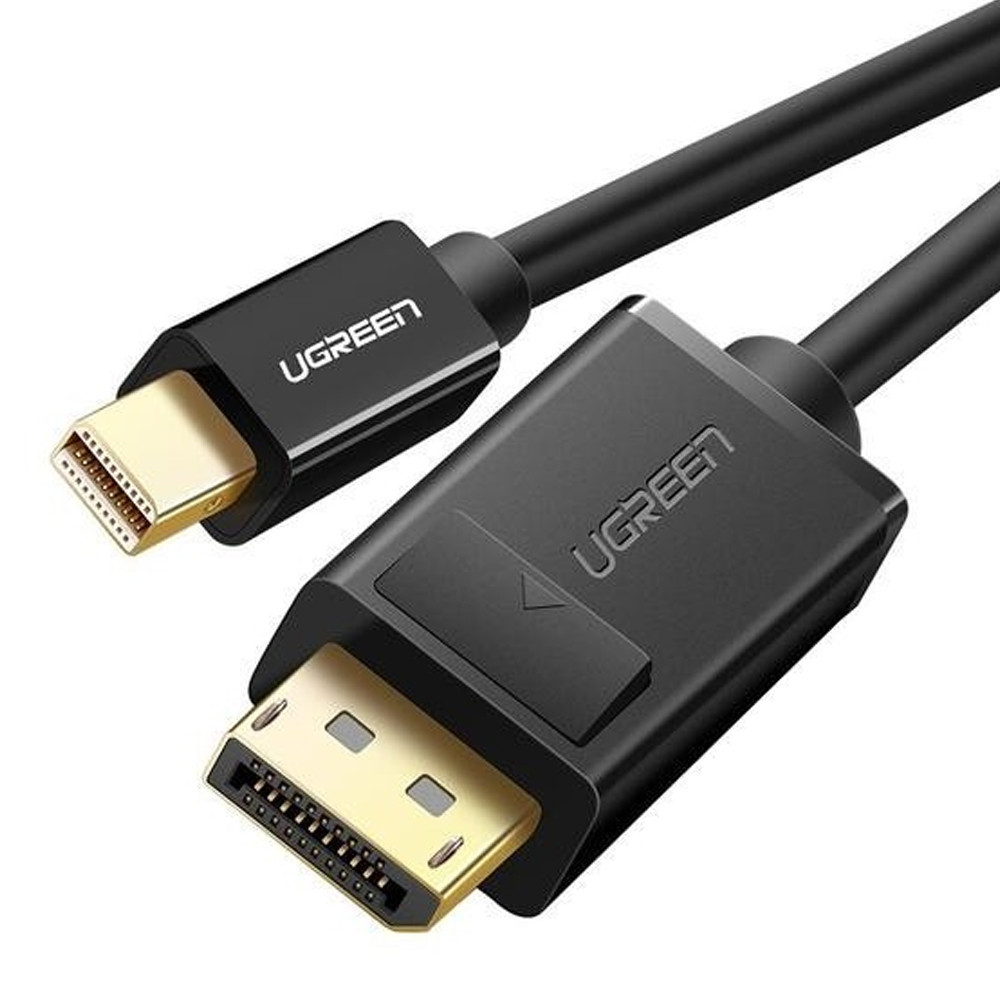 Cabo Mini Displayport Ugreen p/Displayport Resolução 4k 1.5m em Oferta na Shopee